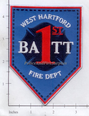 Connecticut - Hartford Battlion 1 Fire Dept Patch v1