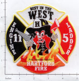 Connecticut - Hartford Engine 11 Ladder 5 Fire Dept Patch v1