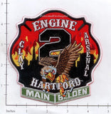 Connecticut - Hartford Engine  2 Fire Dept Patch v1 Clay Arsenal