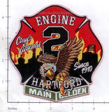 Connecticut - Hartford Engine  2 Fire Dept Patch v2