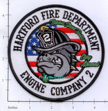 Connecticut - Hartford Engine  2 Fire Dept Patch v3