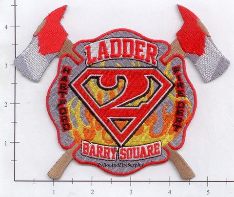 Connecticut - Hartford Ladder  2 Fire Dept Patch