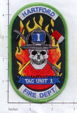 Connecticut - Hartford Tac Unit 1 Fire Dept Patch