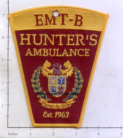 Connecticut - Hunter's Ambulance EMT B Patch v1