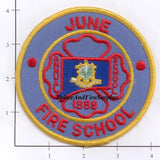 Connecticut - June Fire School Patch 1989