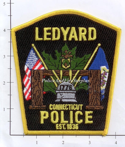Connecticut - Leyyard Police Dept Patch