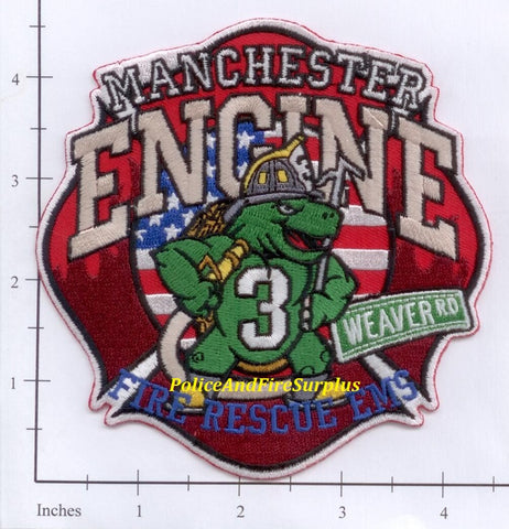 Connecticut - Manchester Engine 3 Fire Dept Patch v1