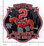 Connecticut - Manchester Truck 2 Fire Dept Patch v1