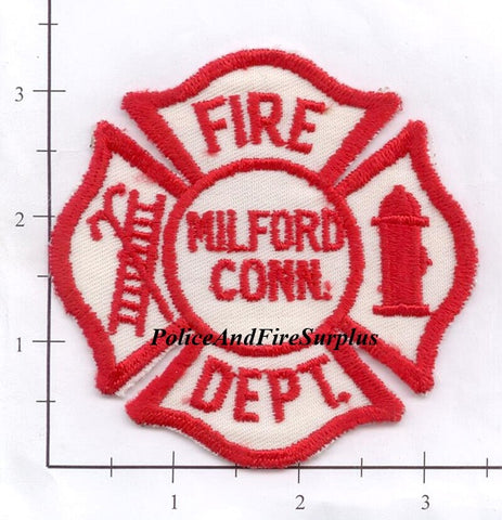 Connecticut - Milford Fire Dept Patch