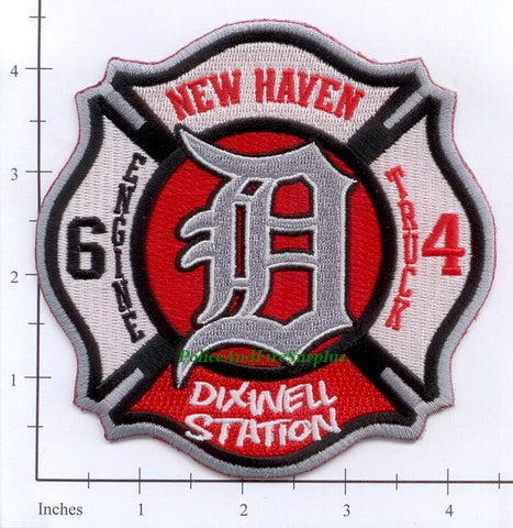 Connecticut - New Haven Engine 6 Ladder 4 Fire Dept Patch