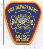 Connecticut - New London Naval Underwater Systems Center Fire Dept Patch