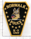 Connecticut - Norwalk Police Dept K-9 Patch