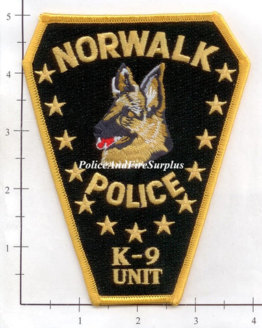 Connecticut - Norwalk Police Dept K-9 Patch