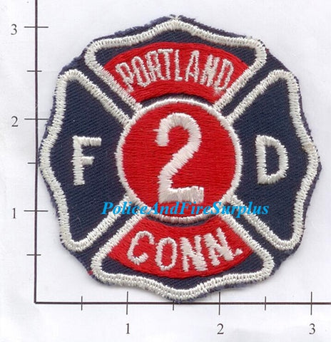 Connecticut - Portland Fire Dept Patch