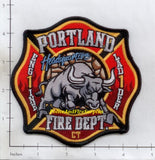 Connecticut - Portland Engine 1 Ladder 1 Fire Dept Patch