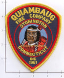 Connecticut - Quiambaug Fire Company Patch