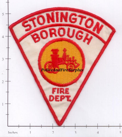 Connecticut - Stonington Borough Fire Dept Patch