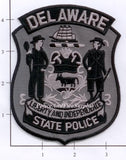 Delaware - Delaware State Police Dept Patch subdued