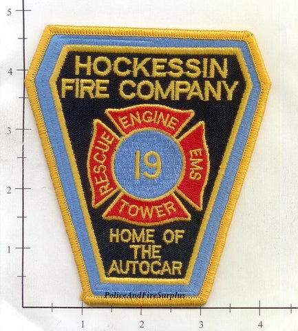 Delaware - Hockessin Fire Company 19 Patch