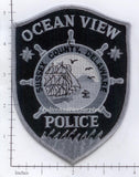 Delaware - Oceanview Police Dept Patch
