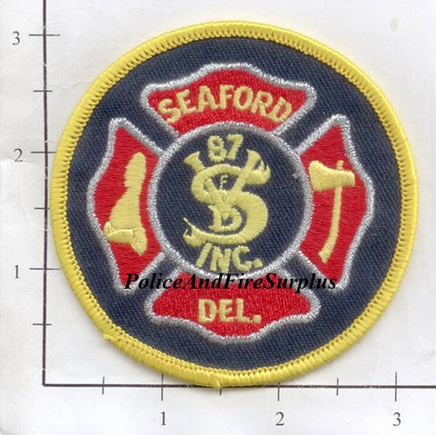 Delaware - Seaford Fire Dept Patch