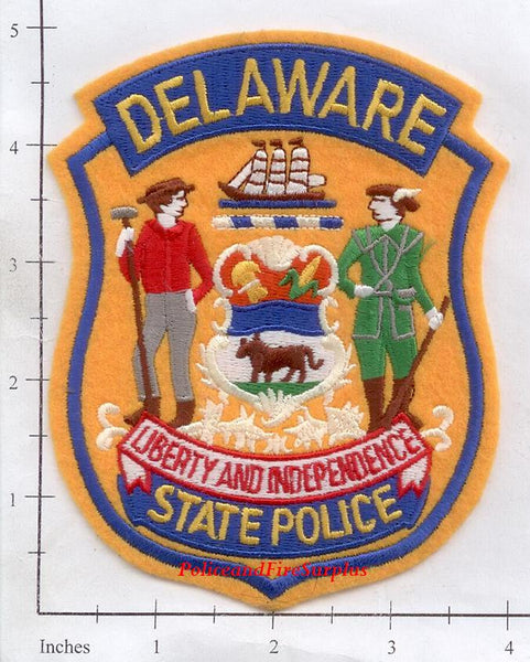 Delaware - Delaware State Police Dept Patch – Police And Fire Surplus
