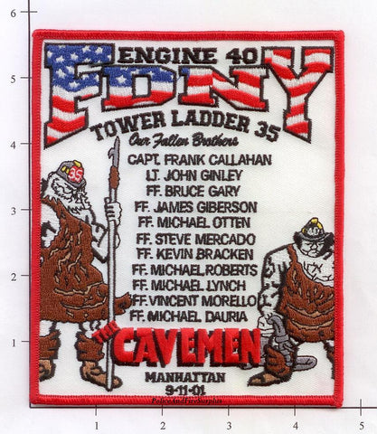 New York City Engine  40 Ladder 35 Fire Patch v5