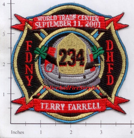New York City Engine 234 Ladder 123 Battalion 38 Fire Dept Patch v14