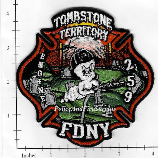 New York City Engine 259 Fire Dept Patch v8 – Police And Fire Surplus