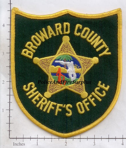 Florida - Broward County Sheriff Police Dept Patch v2