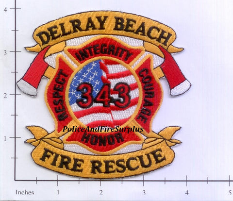 Florida - Delray Beach Fire Rescue Fire Patch