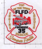 Florida - Fort Lauderdale Engine 35 Ladder 35 Rescue 35 Fire Dept Patch