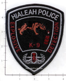 Florida - Hialeah Explosive Detection K-9 Unit Police Dept Patch