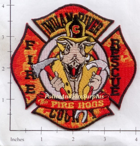 Indian Rivers Patch Florida - Indian River County FL Fire & Rescue Patch – Police And Fire ...