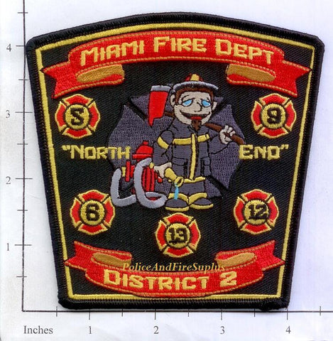 Florida - Miami District 2 Fire Dept Patch