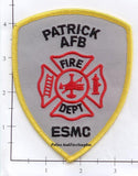 Florida - Patrick Air Force Base ESMC Fire Dept Patch v1