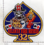 Georgia - Atlanta Station 32 Fire Dept Patch