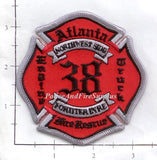 Georgia - Atlanta Station 38 Fire Dept Patch v2