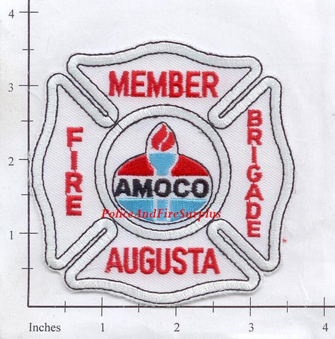 Georgia - Augusta Amoco Fire Brigade Patch