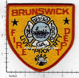 Georgia - Brunswick Fire Dept Patch