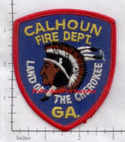 Georgia - Calhoun  Fire Dept Patch