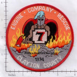 Georgia - Clayton County Station 7 Fire Dept Patch