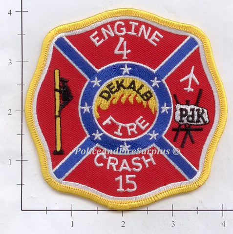 Georgia - Dekalb County Engine 04 Crash 15 Fire Dept Patch v1