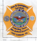 Georgia - Fort Gordon Fire And Emergency Services Patch v1