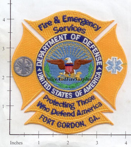 Georgia - Fort Gordon Fire And Emergency Services Patch v1