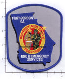 Georgia - Fort Gordon Fire And Emergency Services Patch