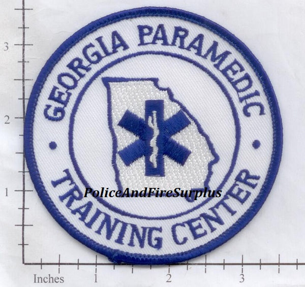 Paramedic Training Center Patch Police And Fire Surplus
