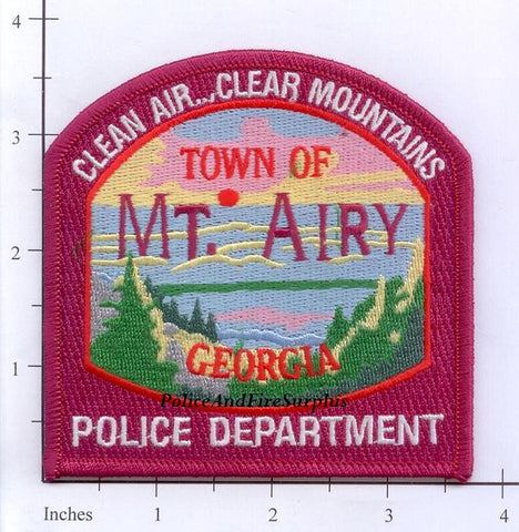 Georgia - Mount Airy Police Patch