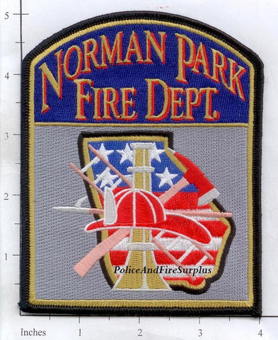 Georgia - Norman Park Fire Dept Patch