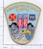 Georgia - Retired New York City Shields Patch